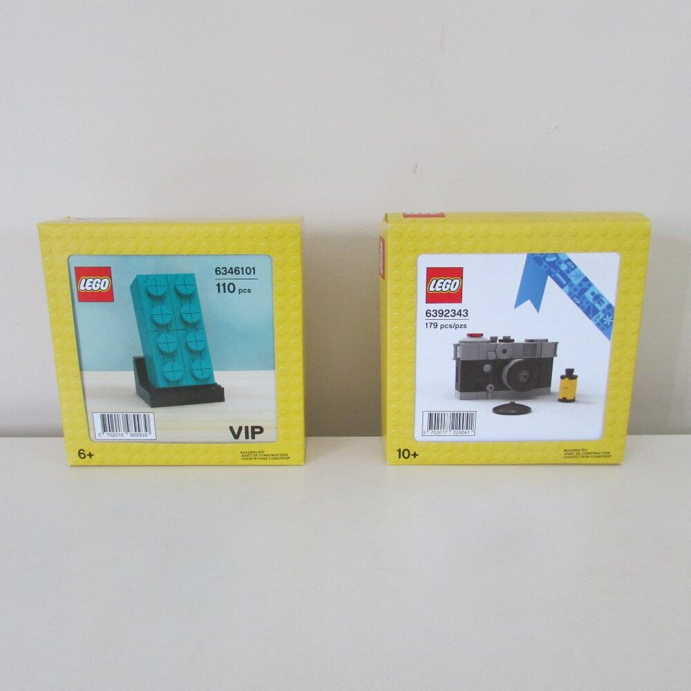 NEW Lego Teal Brick & Vintage Camera Sets 6346101 & 6392343 - Picture 2 of 7